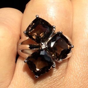 Genuine Smoky Quartz 925 Sterling Silver